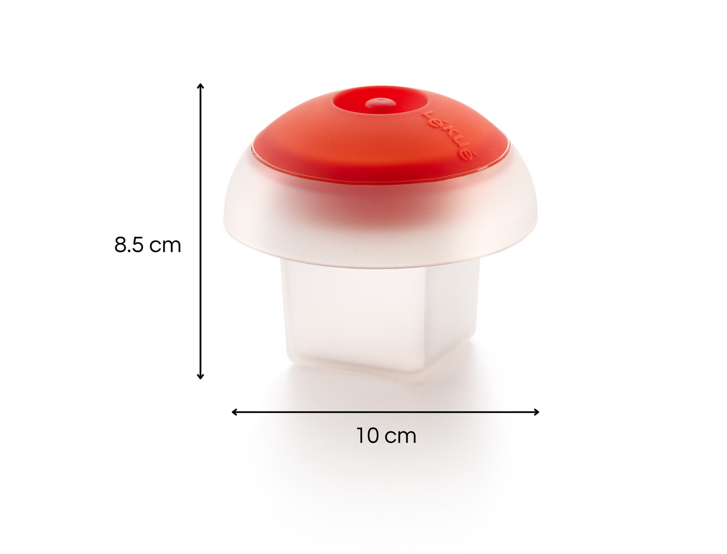 Molde para cocción de huevo en forma cuadrada de Lékué