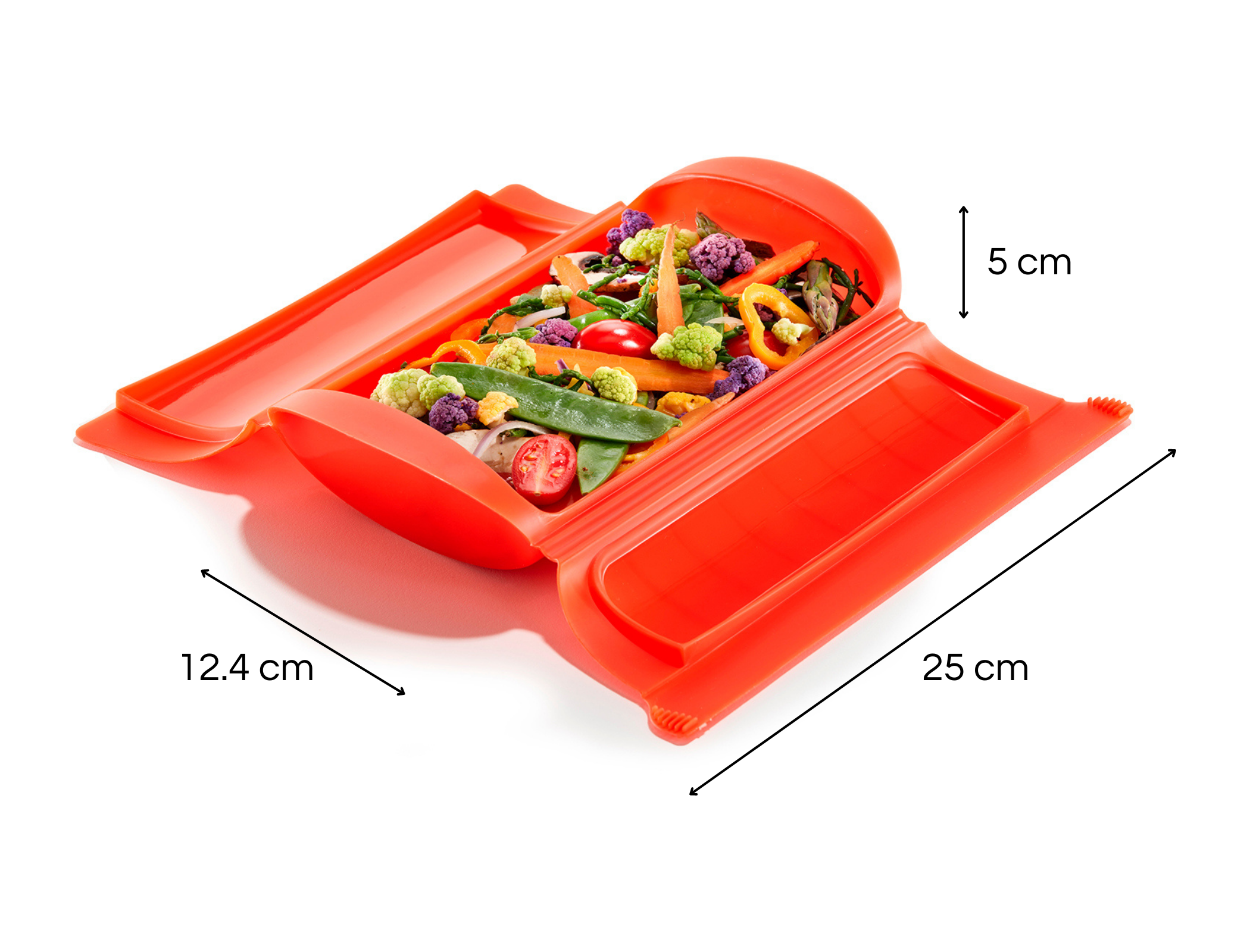 Estuche de Vapor para Carne y Verduras en Microondas Lékué