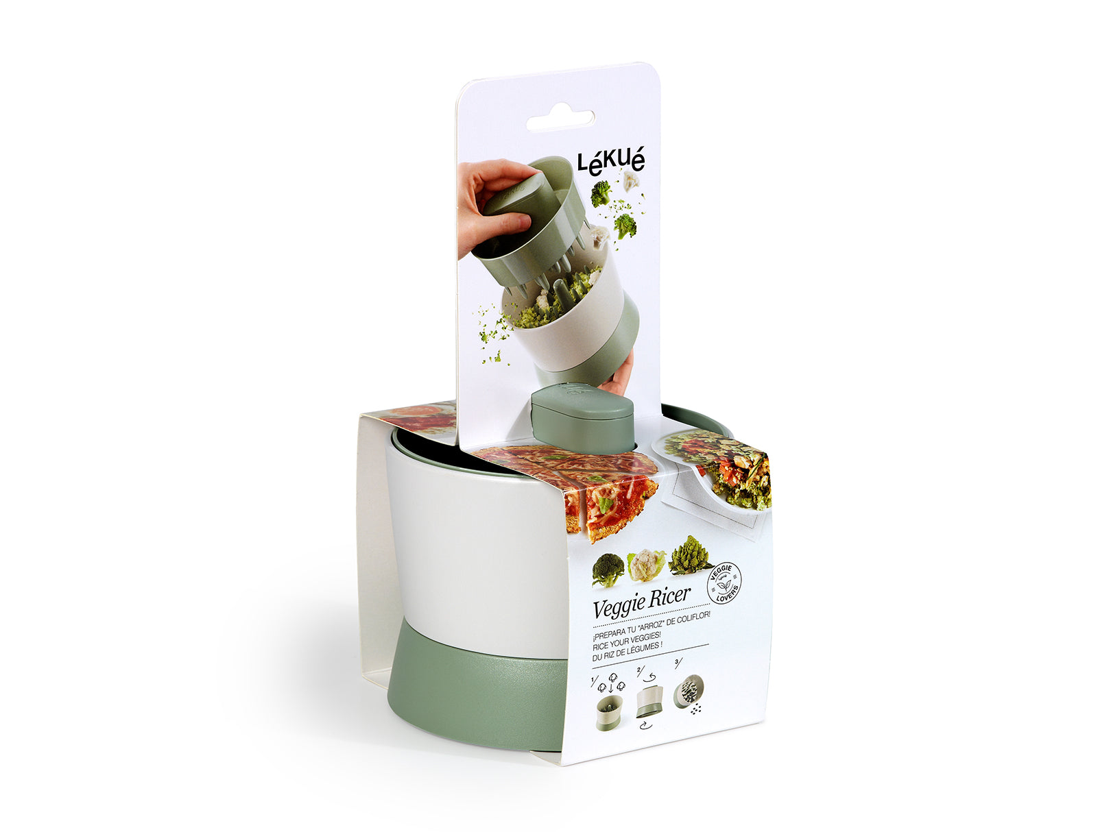 lekue desmenuzador, veggie ricer, cortador vegetales, arroz coliflor, arroz brocoli, cortador y triturador vegetales, cortador vegetales lekue, triturador vegetales 