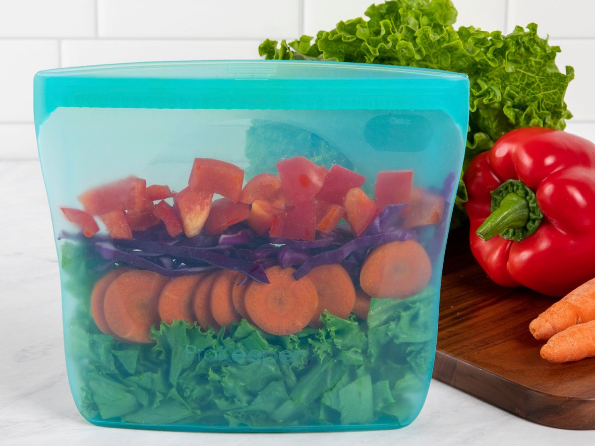 Bolsa De Silicon Prokeeper 710ml Azul Progressive - shop_name
