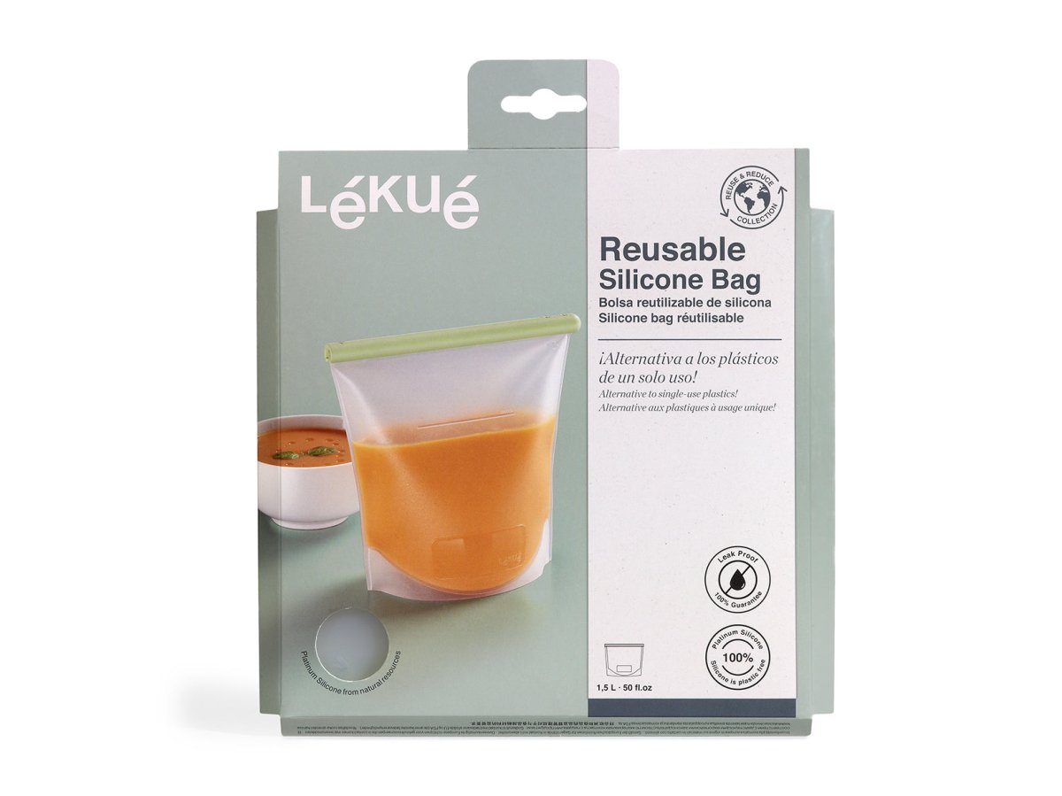 Bolsa Reutilizable 1500 ml Silicona Lékué - shop_name