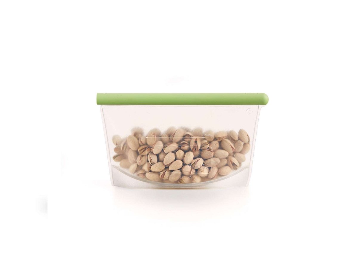 Bolsa Reutilizable 500ml Silicona Platino Lékué - shop_name