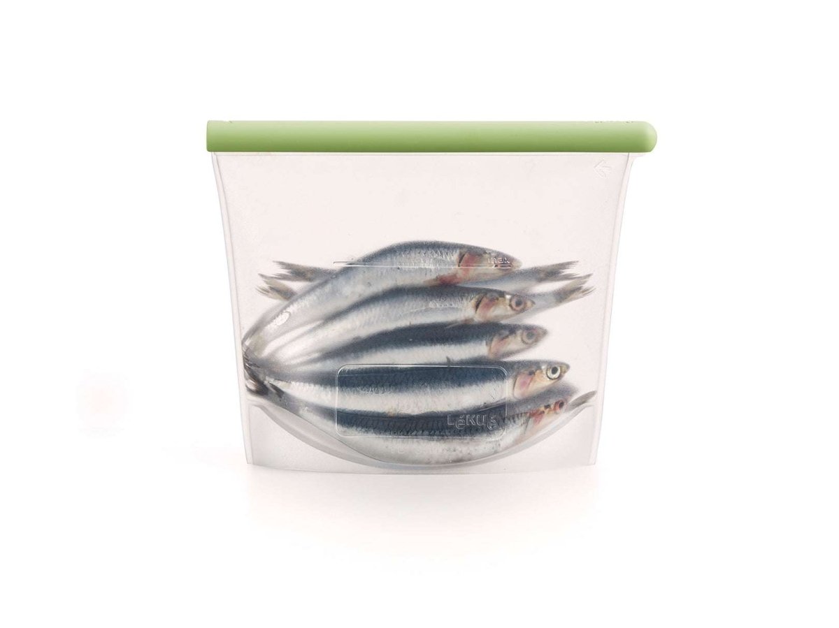 Bolsa Reutilizable de Silicona Platino 1000 ml Lékué - shop_name