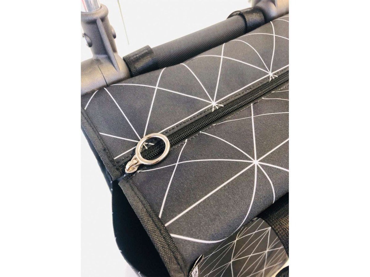 Carrito Plegable de Compras ROLSER con Bolsa Negra de 26 Litros - shop_name