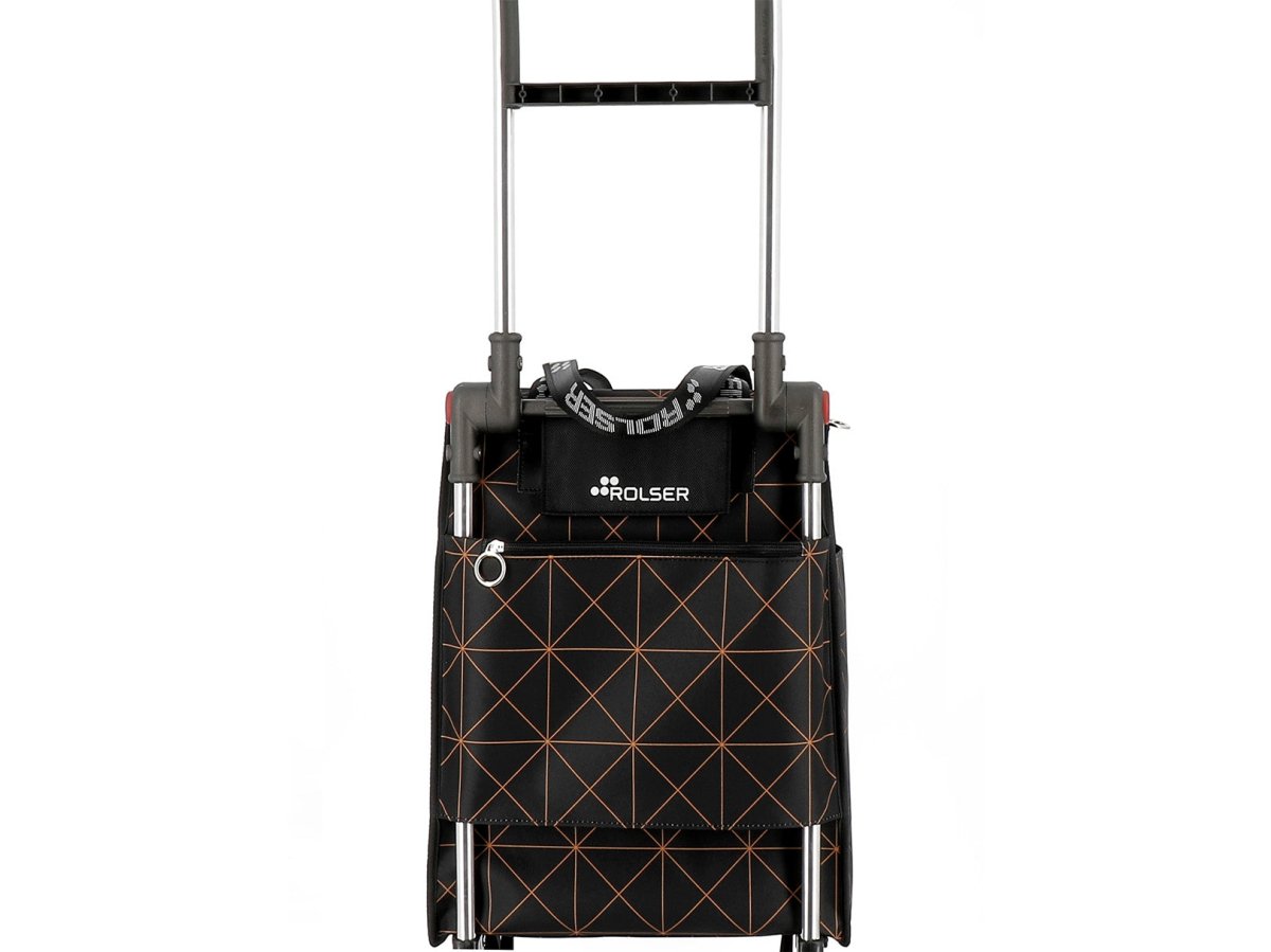 Carrito Plegable de Compras ROLSER con Bolsa Negra de 26 Litros - shop_name