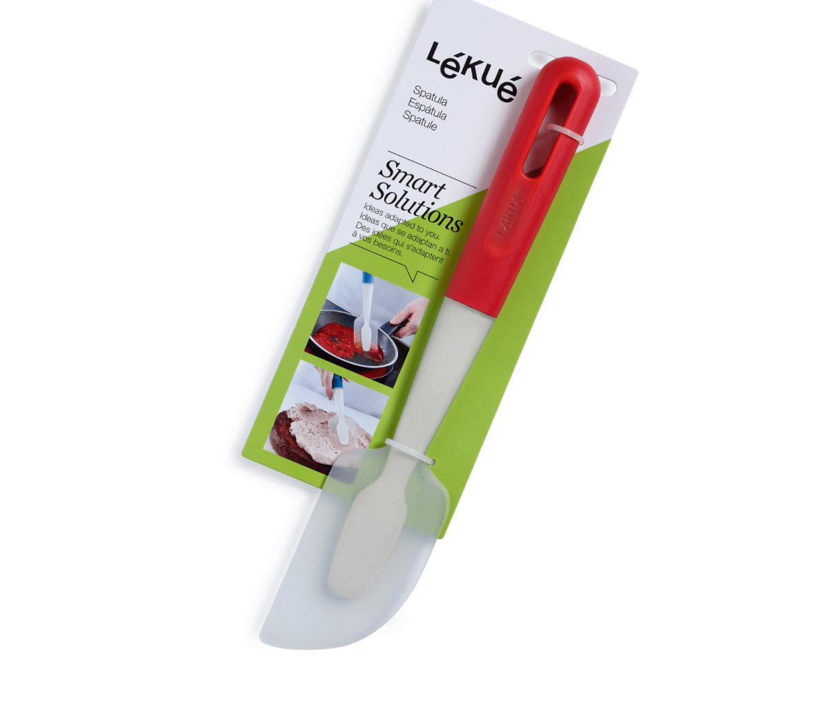 Espátula Punta Silicona Platino para Cocina y Alta Repostería Lékué - shop_name