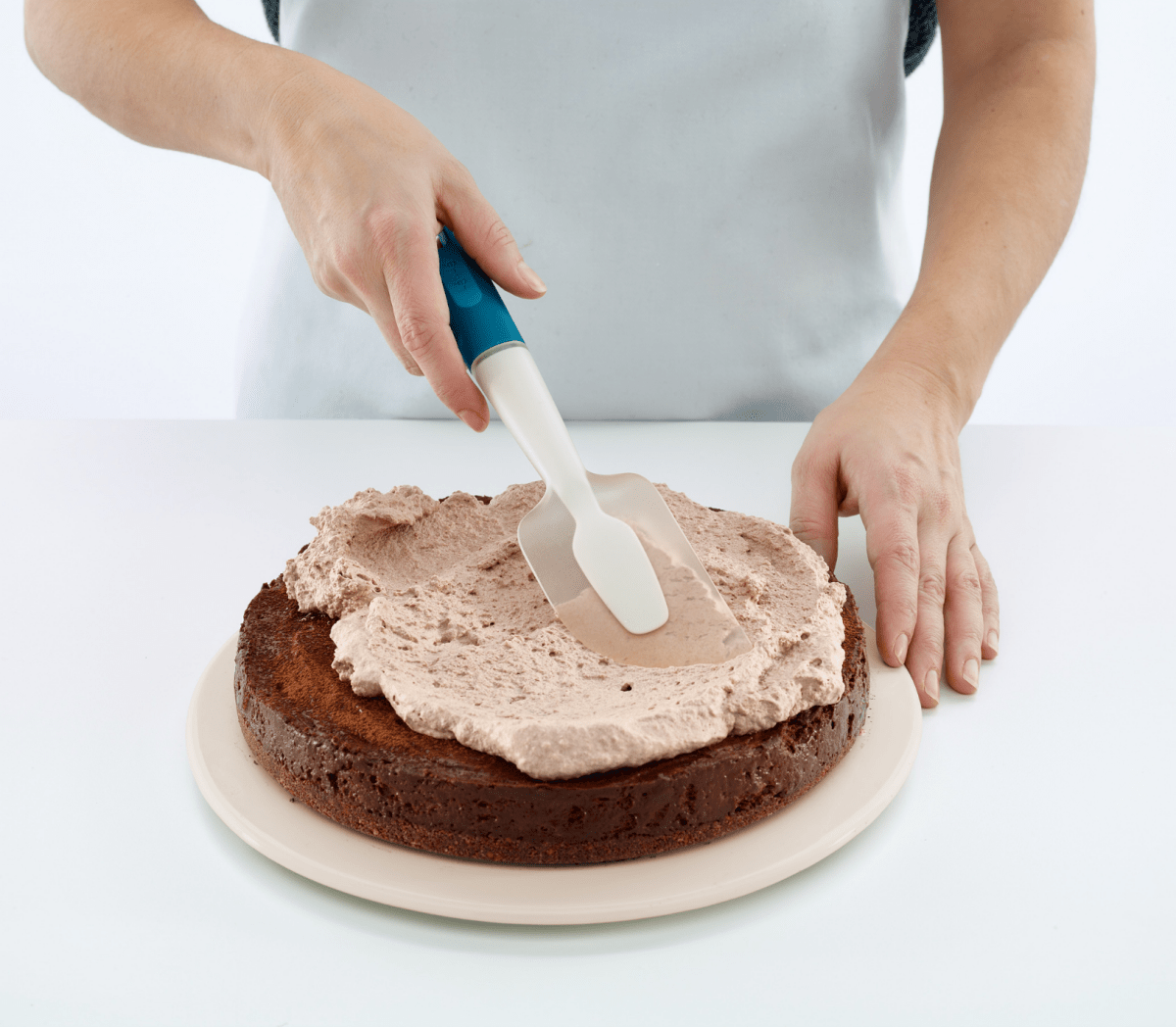 Espátula Punta Silicona Platino para Cocina y Alta Repostería Lékué - shop_name