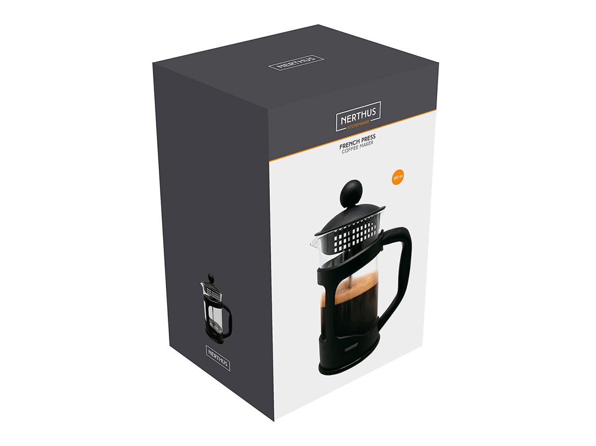 Prensa Francesa Cristal y Policarbonato 350 ml Nerthus - shop_name
