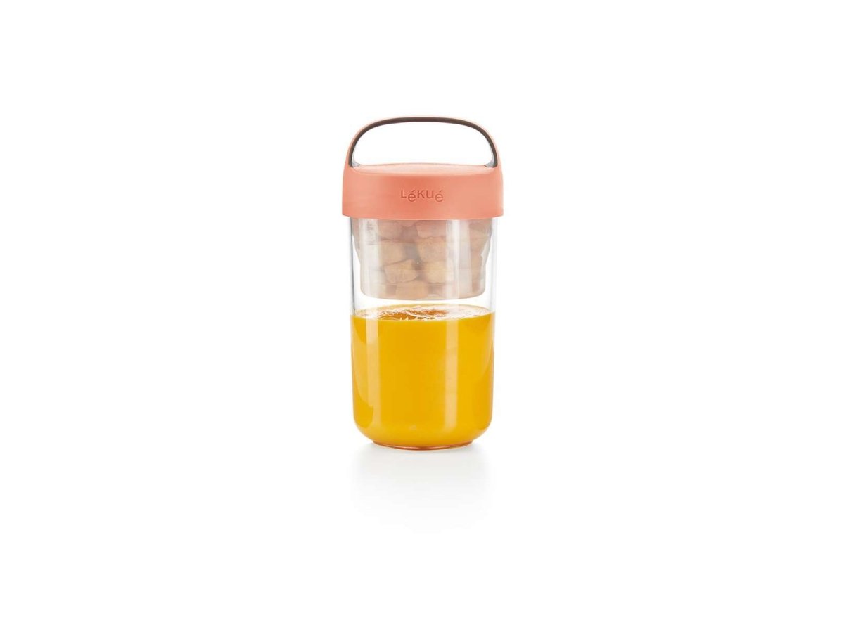 Recipiente para Frutas To Go 600 ml Coral Lékué - shop_name