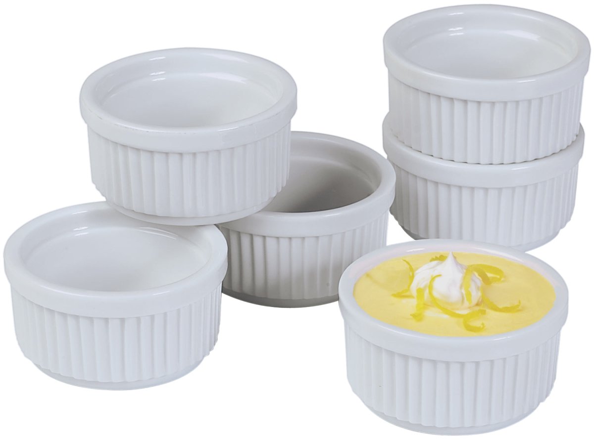 Refractarios Blancos de Porcelana Ramekins Progressive - shop_name