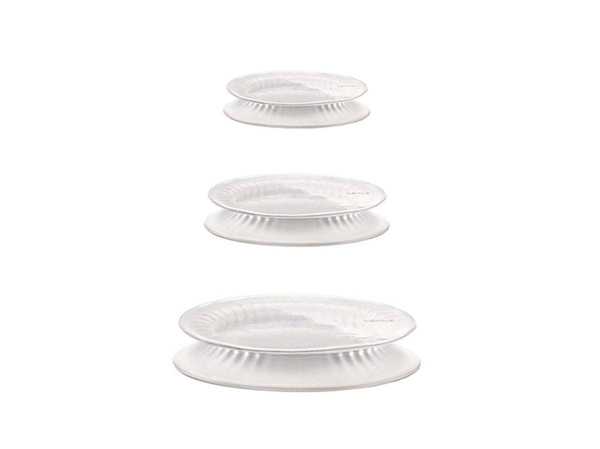 Set 3 Tapas Selladoras Extendibles de Silicona Platino Lékué - shop_name